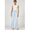 image:imageDEAR JOHN Fiona Wide Leg Womens Jeans High Rise Highwaisted Denim Classic Fit Full Inseam Clean HemMisty Cloud