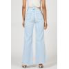 image:imageDEAR JOHN Fiona Wide Leg Womens Jeans High Rise Highwaisted Denim Classic Fit Full Inseam Clean HemMisty Cloud