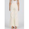 image:imageDEAR JOHN Fiona Wide Leg Womens Jeans High Rise Highwaisted Denim Classic Fit Full Inseam Clean HemWheat Lace