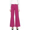 image:imageDEAR JOHN Fiona Wide Leg Womens Jeans High Rise Highwaisted Denim Classic Fit Full Inseam Clean HemBeaujolais