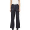 image:imageDEAR JOHN Fiona Wide Leg Womens Jeans High Rise Highwaisted Denim Classic Fit Full Inseam Clean HemDenim Paint