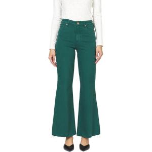 image:imageDEAR JOHN Fiona Wide Leg Womens Jeans High Rise Highwaisted Denim Classic Fit Full Inseam Clean HemRainforest