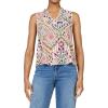 image:imageDEAR JOHN Fiora Womens Relaxed Sleeveless Top ShirtTropical Ikat