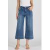 image:imageDEAR JOHN Audrey Womens Wide Leg Jeans High Rise CroppedPrenma