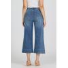 image:imageDEAR JOHN Audrey Womens Wide Leg Jeans High Rise CroppedPrenma