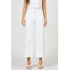 image:imageDEAR JOHN Audrey Womens Wide Leg Jeans High Rise CroppedWhite
