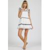 image:imageDEAR JOHN Janessa Womens Tiered Mini DressWhite