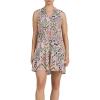image:imageDEAR JOHN Eliza Womens Tiered Mini DressTropical Ikat