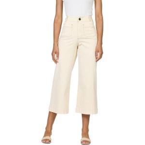 image:imageDEAR JOHN Audrey Womens Wide Leg Jeans High Rise CroppedIvory