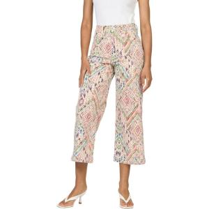 image:imageDEAR JOHN Audrey Womens Wide Leg Jeans High Rise CroppedTropical Ikat