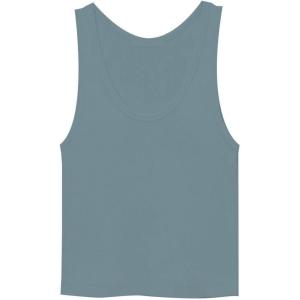 image:imageDEAR JOHN Louise Womens Fitted Cotton Rib Knit Scoop Neck Racerback TankPigment Mediterranea