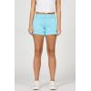 image:imageDEAR JOHN Hampton Low Rise Denim Shorts for Women Tailored Trouser Fit with Cuffed Hem and Casual Stretch ComfortMilky Blue
