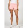 image:imageDEAR JOHN Hampton Low Rise Denim Shorts for Women Tailored Trouser Fit with Cuffed Hem and Casual Stretch ComfortPeaches N Cream