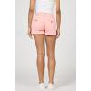 image:imageDEAR JOHN Hampton Low Rise Denim Shorts for Women Tailored Trouser Fit with Cuffed Hem and Casual Stretch ComfortPeaches N Cream