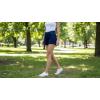 image:imageDEAR JOHN Hampton Low Rise Denim Shorts for Women Tailored Trouser Fit with Cuffed Hem and Casual Stretch ComfortZodiac