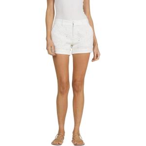 image:imageDEAR JOHN Hampton Low Rise Denim Shorts for Women Tailored Trouser Fit with Cuffed Hem and Casual Stretch ComfortLace Dream
