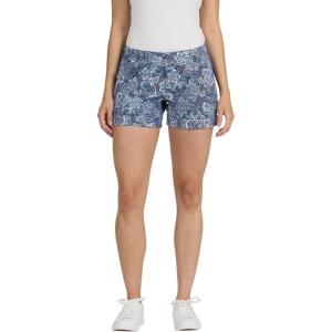 image:imageDEAR JOHN Hampton Low Rise Denim Shorts for Women Tailored Trouser Fit with Cuffed Hem and Casual Stretch ComfortRegatta