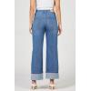 image:imageDEAR JOHN Holly Straight Leg Jeans for Women HighRise Cuffed Hem Full Length DenimAbbey Road