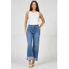 image:imageDEAR JOHN Holly Straight Leg Jeans for Women HighRise Cuffed Hem Full Length DenimAbbey Road