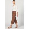 image:imageDEAR JOHN Holly Straight Leg Jeans for Women HighRise Cuffed Hem Full Length DenimCappuccino