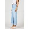 image:imageDEAR JOHN Holly Straight Leg Jeans for Women HighRise Cuffed Hem Full Length DenimPrescott
