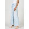 image:imageDEAR JOHN Micah Womens Wide Leg Jeans Mid Rise Comfortable Stretch Raw HemFlora Blue