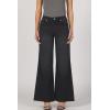 image:imageDEAR JOHN Micah Womens Wide Leg Jeans Mid Rise Comfortable Stretch Raw HemJet Set