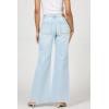 image:imageDEAR JOHN Micah Womens Wide Leg Jeans Mid Rise Comfortable Stretch Raw HemMisty Cloud