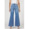 image:imageDEAR JOHN Micah Womens Wide Leg Jeans Mid Rise Comfortable Stretch Raw HemSkagway