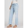 image:imageDEAR JOHN Taylor High Rise Straight Leg Jeans for WomenFrench Cloud