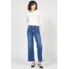 image:imageDEAR JOHN Taylor Womens Jeans High Rise Straight Leg Full LengthViolet Blue
