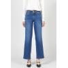 image:imageDEAR JOHN Taylor Womens Jeans High Rise Straight Leg Full LengthViolet Blue