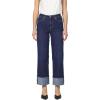 image:imageDEAR JOHN Holly Straight Leg Jeans for Women HighRise Cuffed Hem Full Length DenimStar Demand