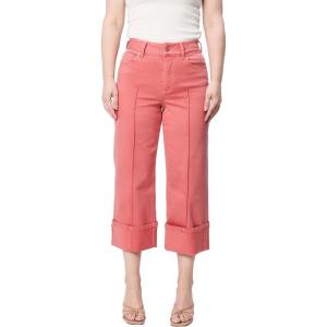 image:imageDEAR JOHN Holly Straight Leg Jeans for Women HighRise Cuffed Hem Full Length DenimDubbery