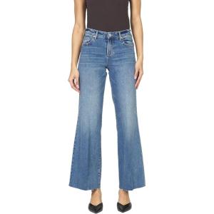 image:imageDEAR JOHN Micah Womens Wide Leg Jeans Mid Rise Comfortable Stretch Raw HemPrenma