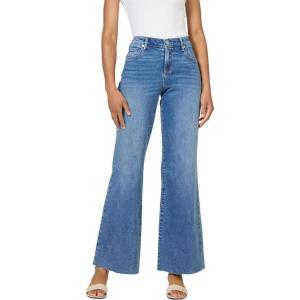 image:imageDEAR JOHN Micah Womens Wide Leg Jeans Mid Rise Comfortable Stretch Raw HemSkagway