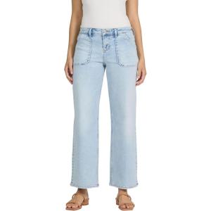 image:imageDEAR JOHN Taylor Womens Jeans High Rise Straight Leg Full LengthFrench Cloud
