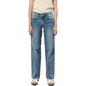 image:imageDEAR JOHN Taylor Womens Jeans High Rise Straight Leg Full LengthVintage Flow