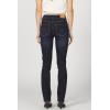 image:imageDEAR JOHN Blaire Straight Jeans Womens Mid Rise Slim Fit DenimDaring Indigo