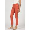 image:imageDEAR JOHN Blaire Straight Leg Jean Mid Rise Slim Fit Ankle Length Stretch DenimBurnt Brick