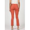 image:imageDEAR JOHN Blaire Straight Leg Jean Mid Rise Slim Fit Ankle Length Stretch DenimBurnt Brick