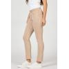 image:imageDEAR JOHN Blaire Straight Leg Jean Mid Rise Slim Fit Ankle Length Stretch DenimWarm Taupe
