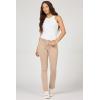 image:imageDEAR JOHN Blaire Straight Leg Jean Mid Rise Slim Fit Ankle Length Stretch DenimWarm Taupe