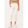 image:imageDEAR JOHN Frankie Womens Straight Leg Jeans HighRise Ankle Inseam Clean Hem Comfort Stretch DenimWheat