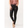 image:imageDEAR JOHN Gisele Skinny Pants for Women Mid Rise Ankle Length Clean Hem  Obsidian  31