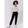 image:imageDEAR JOHN Hampton Pant for Women Mid Rise Clean Hem Stretch Woven Straight LegBlack