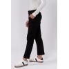 image:imageDEAR JOHN Hampton Pant for Women Mid Rise Clean Hem Stretch Woven Straight LegBlack