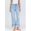 image:imageDEAR JOHN Holly Womens Straight Leg Jeans High Rise CroppedAustin