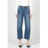 image:imageDEAR JOHN Lasso Womens Barrel Leg Jeans High Rise Comfort Stretch Classic DenimBlue Mix