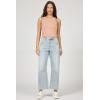 image:imageDEAR JOHN Lasso Womens Barrel Leg Jeans High Rise Comfort Stretch Classic DenimClear Stream